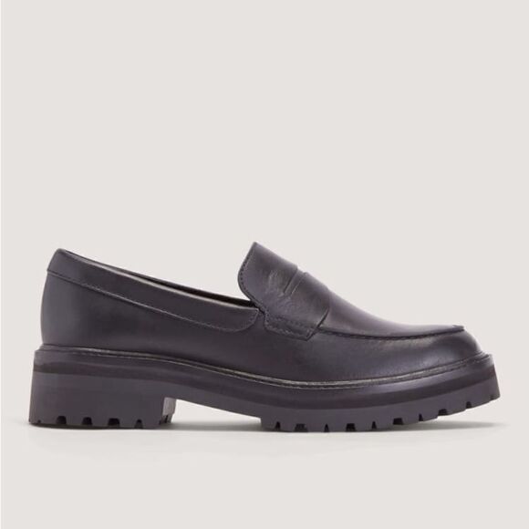 NEW EVERLANE The Lug Loafer in Black - Picture 6 of 6